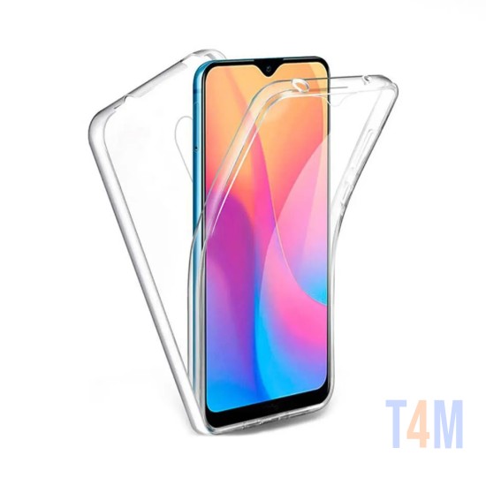 Capa de Silicone 360º para Xiaomi Redmi 8/8a Transparente